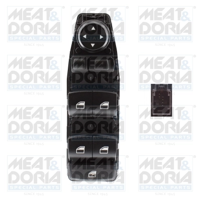 Switch, window regulator